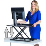 X-Elite Pro stand up desk converter